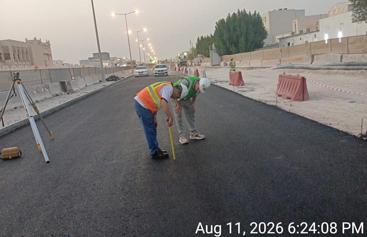 Road quality inspection